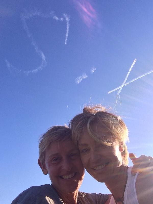 Portia De Rossi Surprises Ellen DeGeneres With A Wedding Anniversary