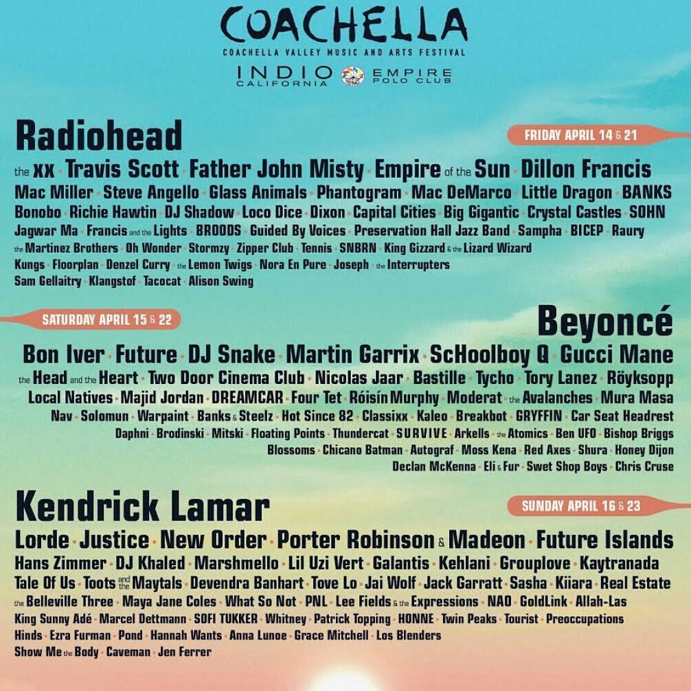 How Much Are Coachella 2023 Tickets Guide To Passes Prices And Lineup