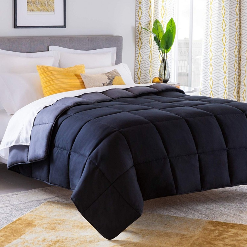 Linenspa All-Season Reversible Down Alternative Quilted Comforter