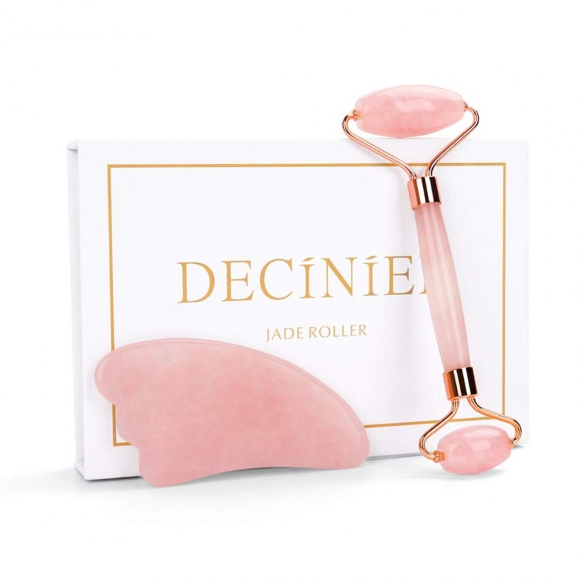 Deciniee Jade Roller and Gua Sha Tools Set by Deciniee