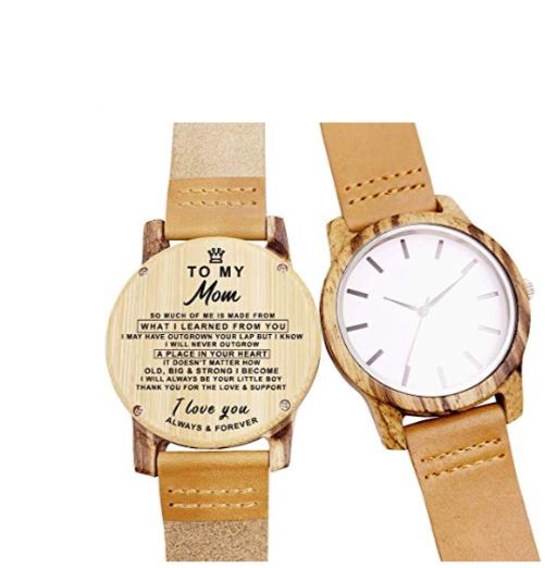 Wastime Customized Engraved Wooden Watch