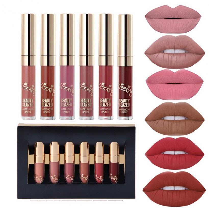 Liquid Matte Lipstick and Lip Gloss Set