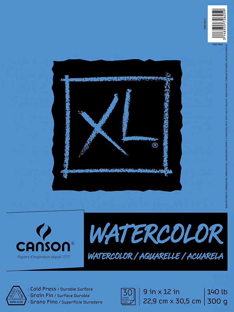Canson Watercolor Paper Pad