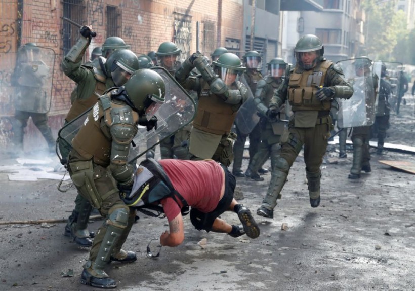 United Nations accused Chile's police and armed forces in the surging human rights violations.