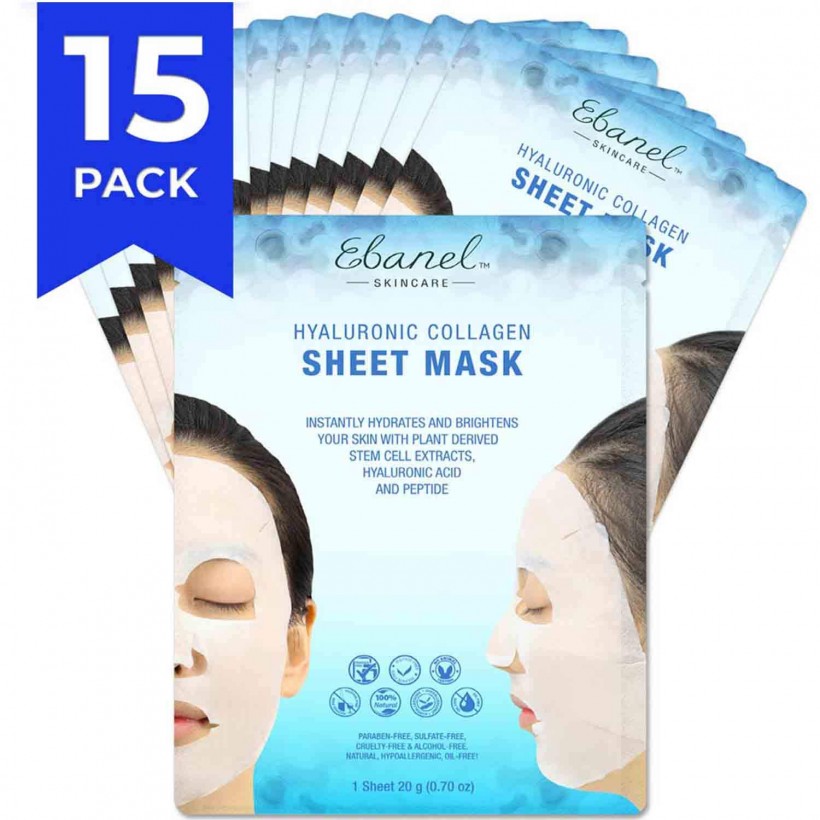 Ebanel Korean Collagen Facial Face Mask Sheet