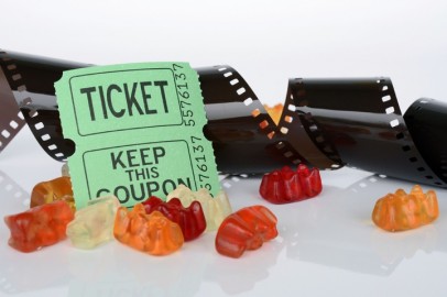 Film, Ticket, Candy