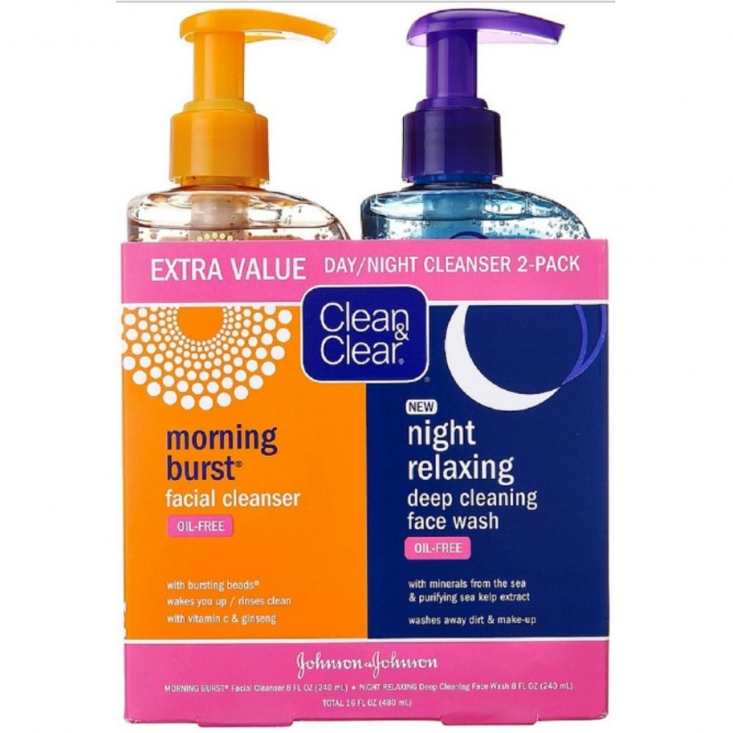 Morning and Nighttime Facial Cleanser
