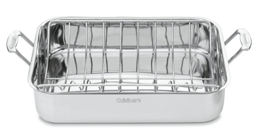 Cuisinart Chef's Classic Stainless Rectangular Roaster with Rack