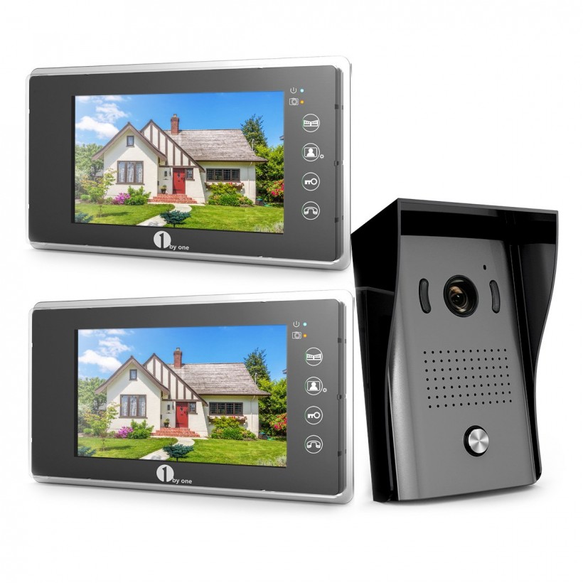 Smart Doorbell with Monitor Set