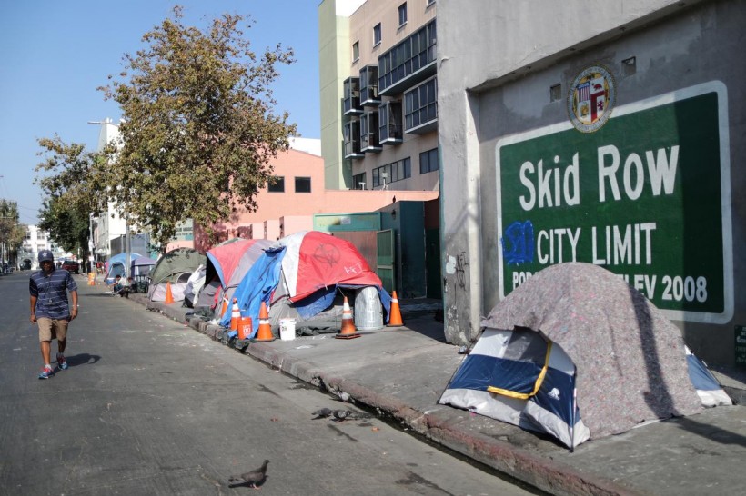 Homeless individuals in California has increased in the past few years