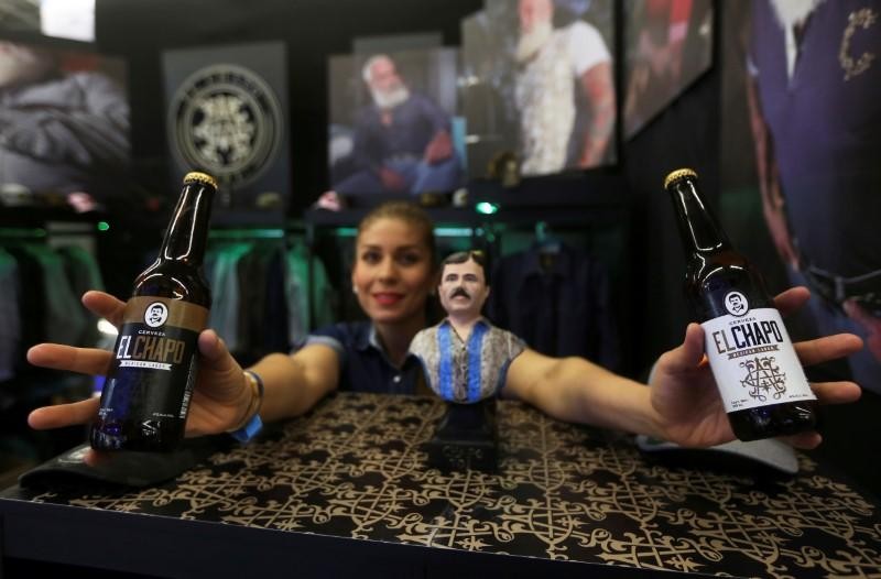 Daughter of Joaquin 'El Chapo' Guzman launched a beer that has her father's image and name.