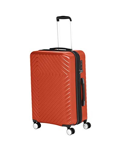 Geometric Luggage Expandable Suitcase 