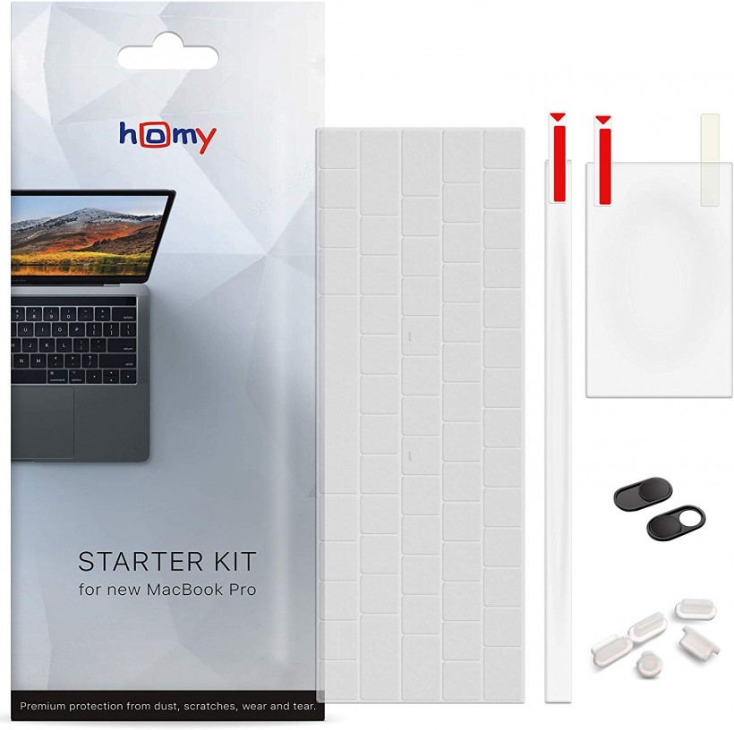 Homy Full Protection Kit for MacBook Pro 15 inch