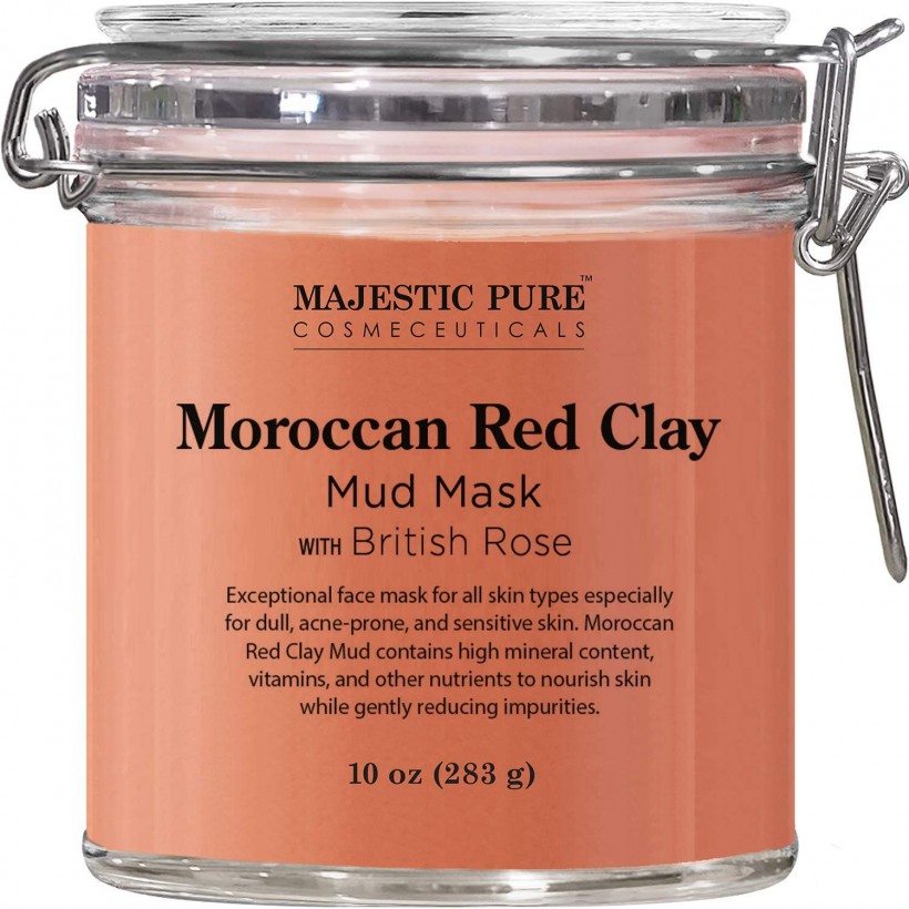 Majestic Pure Morrocan Clay Face Mask