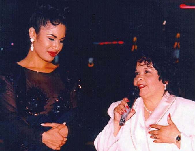 Selena Quintanilla and Yolanda Saldivar
