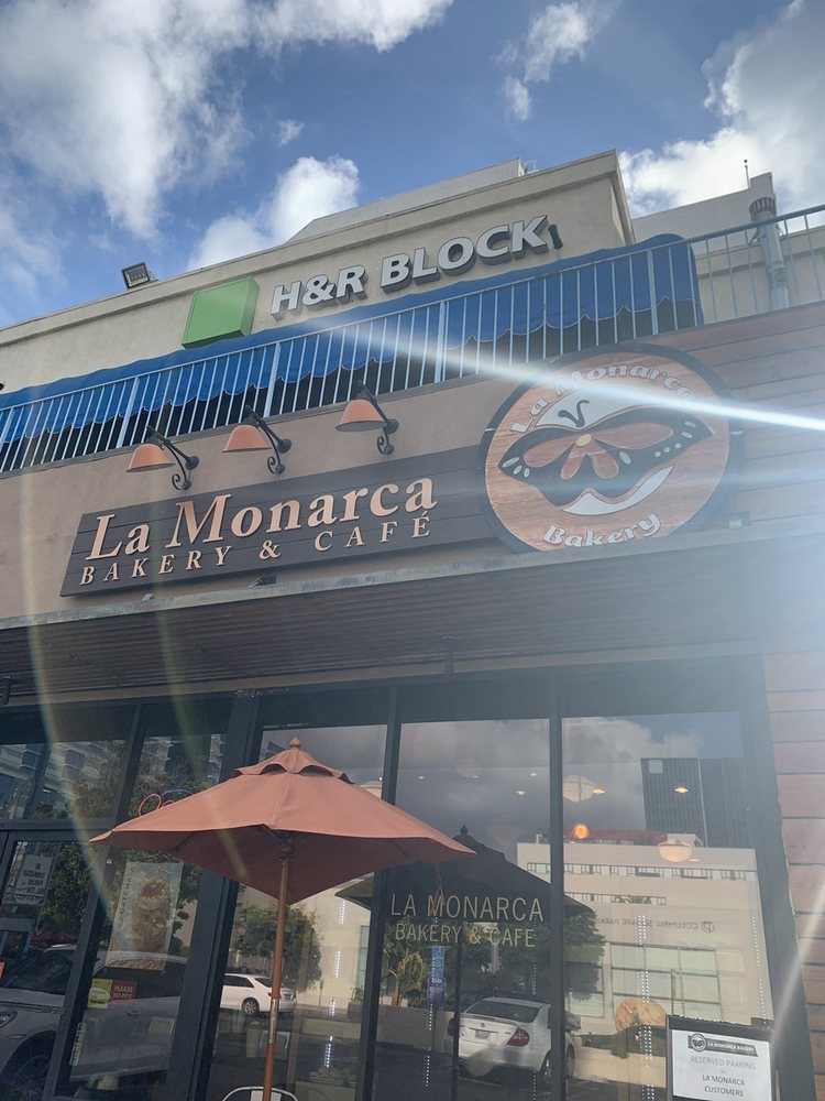 La Monarca Bakery and Cafe Front