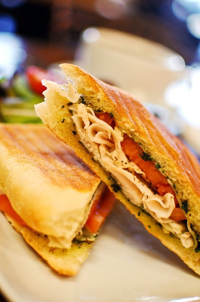 Sabor Y Cultura Turkey Pesto Sandwich