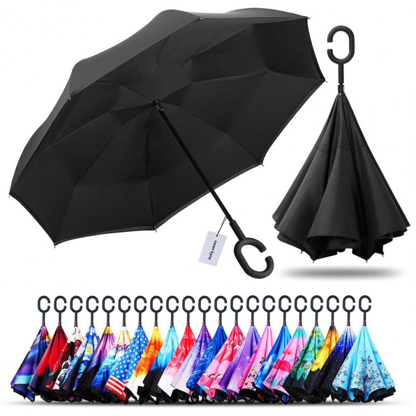 Self-Standing Inverted Umbrella by Owen Kyne