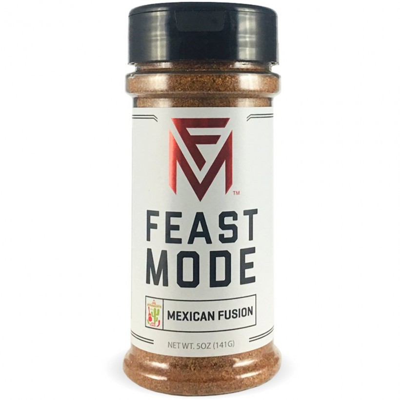  Mexican Fusion - Feast Mode Flavors - Low Sodium, No MSG, Gluten Free, All Natural, Meal Prep Seasoning , Healthy , Chile Powder , Cumin , Oregano