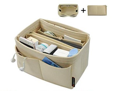 OMYSTYLE Purse Organizer Insert, Bag Handbag Tote Organizer, Bag in Bag, Perfect for Speedy Neverfull and More