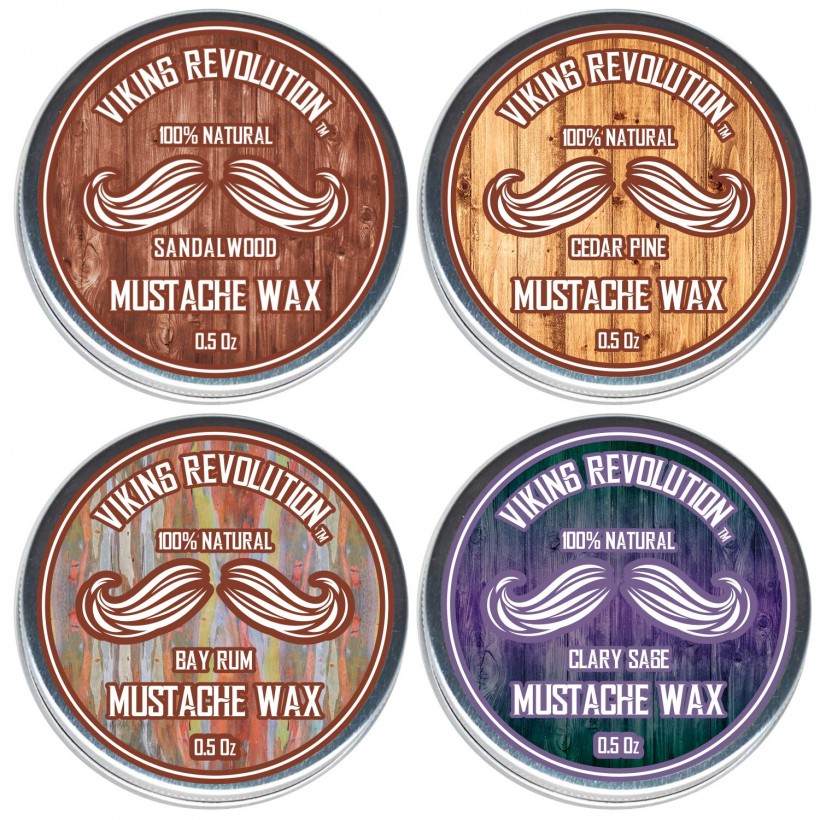 Mustache Wax 4 Variety Pack