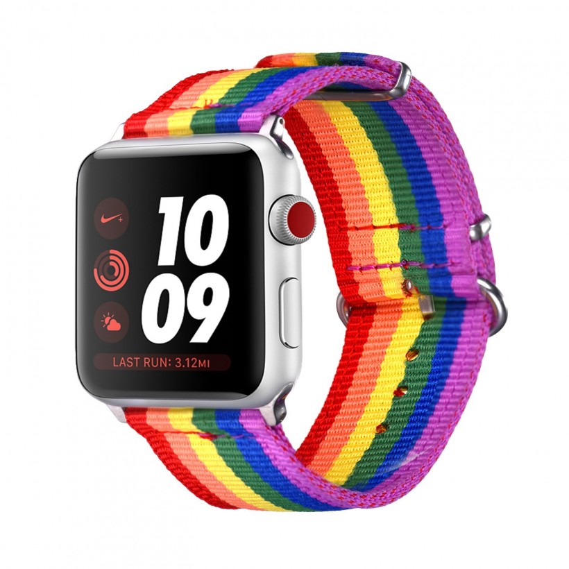 Bandmax Compatible Rainbow Apple Watch Bands