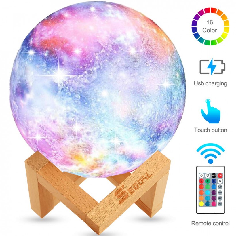 Moon Galaxy Night Light for Children