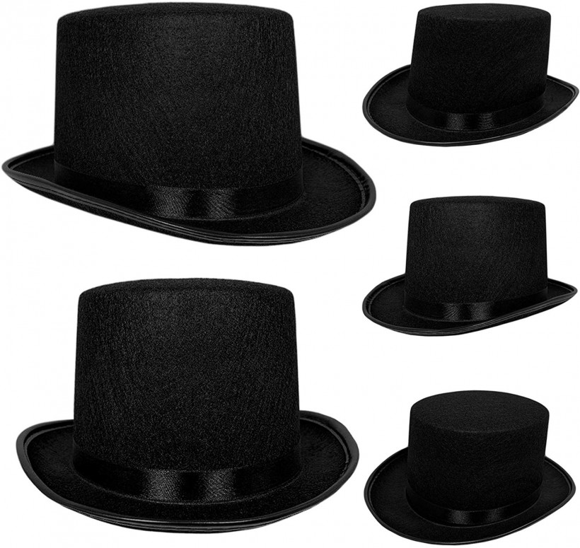 Top Hat Black Felt By Anapoliz