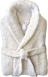 Women's Fluffy Plush Cozy Spa Robe