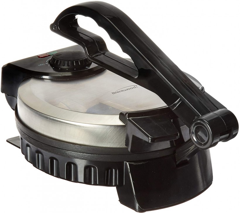 Brentwood TS-127 Stainless Steel Non-Stick Electric Tortilla Maker