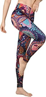 Printed Yoga Pants High Waist Fitness