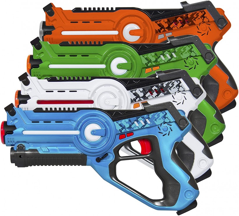 Best Choice Products 4-Piece Laser Tag Set