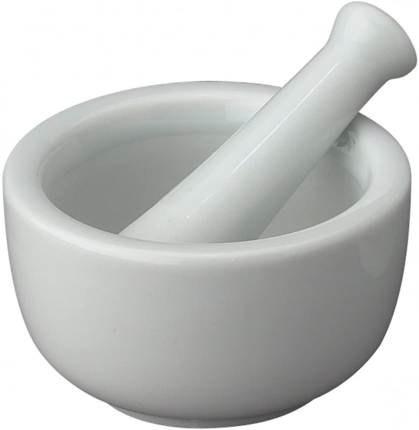 HIC Mortar and Pestle Spice Herb Grinder
