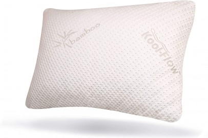 Snuggle-Pedic Ultra-Luxury Bamboo Shredded Memory Foam Pillow Combination