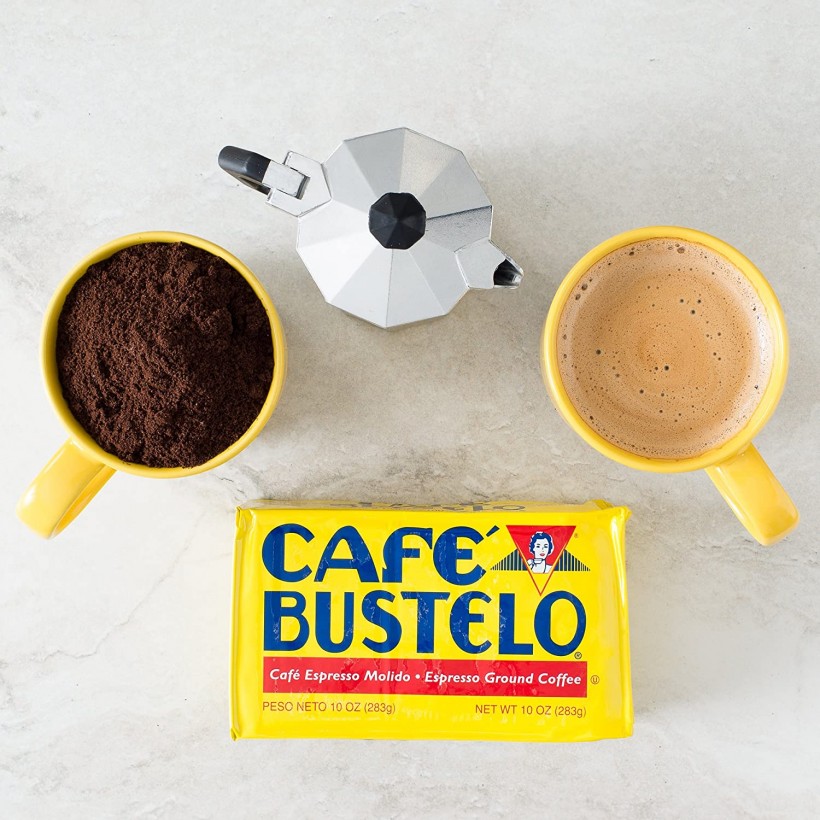 Café Bustelo Coffee Espresso Ground Coffee Brick, 10 Ounces (Pack of 24)