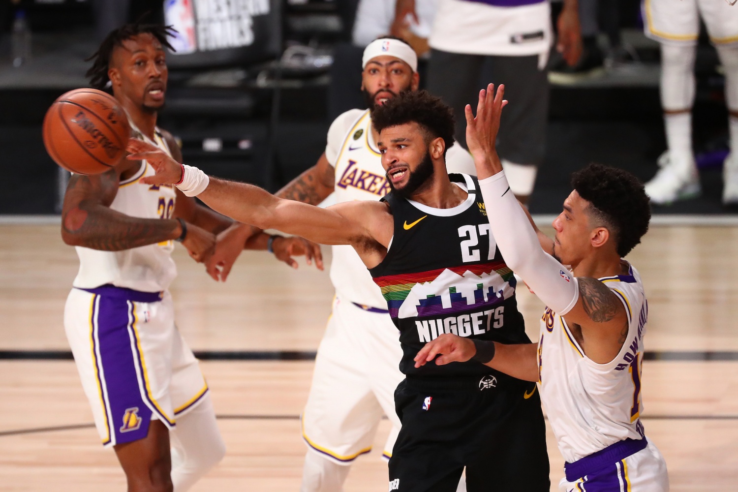 lakers vs nuggets point spread