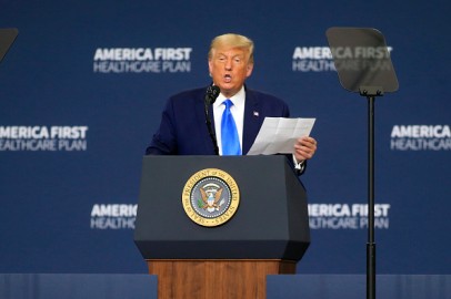 President Trump Delivers Remarks On His Healthcare Policies In North Carolina