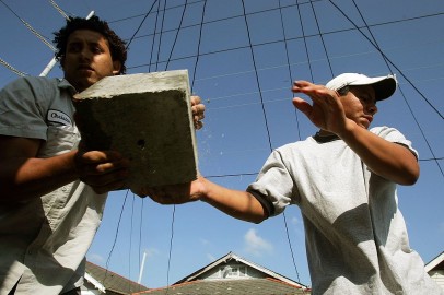 Migrant Laborers Help New Orleans Re-Build