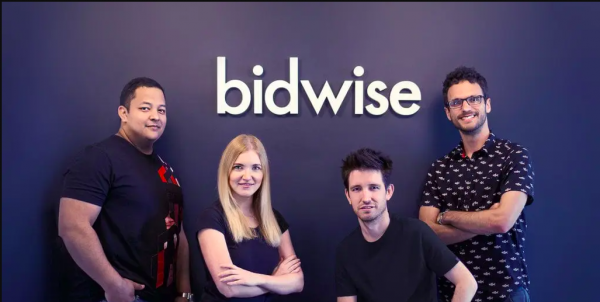 Bidwise team: Co-founders Simón Vielma (CEO), Alla Sheptulia, Oscar Mederos and Ariel Rodríguez. Photo courtesy of Bidwise. 
