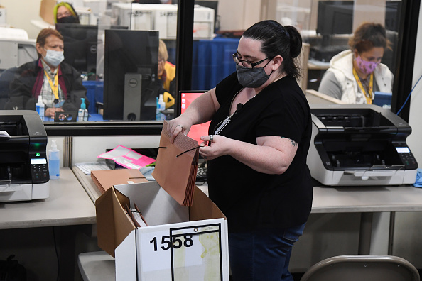 Clark County Election Officials Continue Vote Tabulation