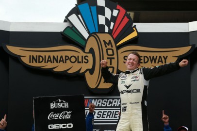 NASCAR: AJ Allmendinger Wins Crash-Filled Race at Indianapolis Road Course