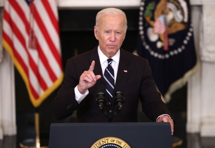 President Joe Biden on White House