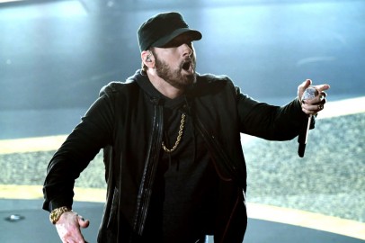 Eminem Surprises, Serves Fans at Opening of His Mom's Spaghetti Restaurant in Detroit
