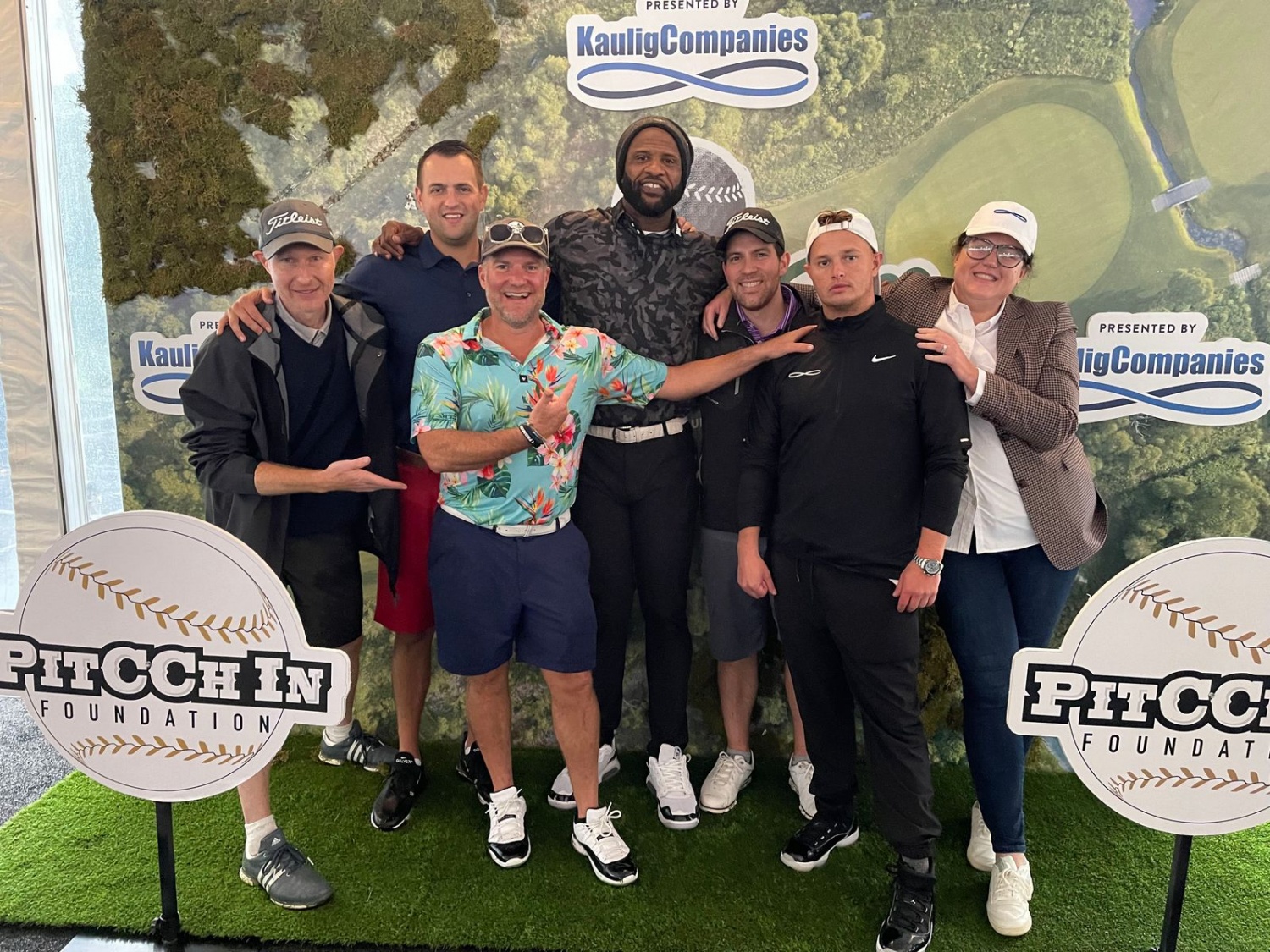 C.C. and Amber Sabathia host the first annual Pitcchin Foundation golf  outing