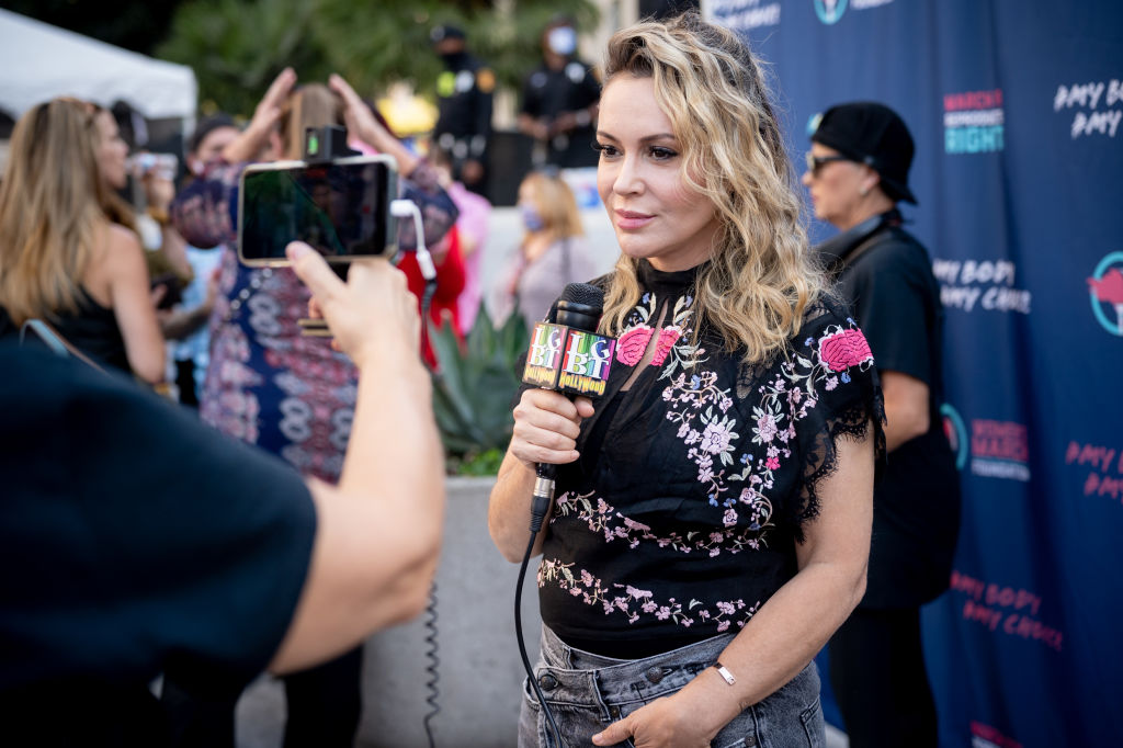 Actress Alyssa Milano Arrested Outside White House Amid Voting Rights