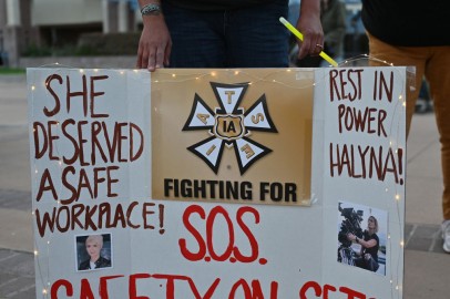 Vigil for Halyna Hutchins Death