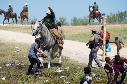 DHS Watchdog Declines to Investigate Claims of Horse-Mounted Border Agents 'Whipping' Haitian Migrants