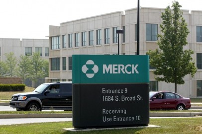 Merck Entrance on Lansdale, PA