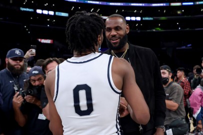 LeBron James Shares His 'Blueprint' With Son Bronny, Dreams of One Day Playing in the NBA With Him