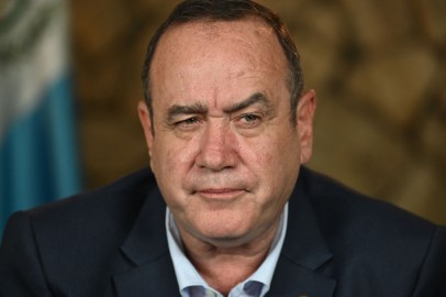 Guatemala President Alejandro Giammattei 